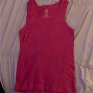 Pink tank top